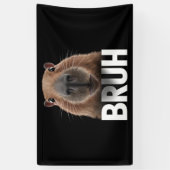 Grappige Capybara Bruh Spandoek (Verticaal)