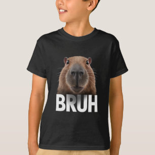 Grappige Capybara Bruh T-shirt
