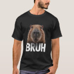Grappige Capybara Bruh T-shirt<br><div class="desc">Grappige Capybara Bruh</div>