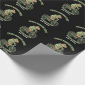 Grappige Capybara Chaos Monitor Staat Testeditie Cadeaupapier (Hoek)
