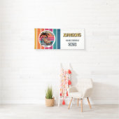 Grappige Capybara Chillste Familie Ooit Retro Stra Spandoek (Insitu)