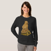 Grappige Capybara Dier Schildpad Schattige Capybar T-shirt (Voorkant volledig)