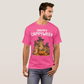 Grappige Capybara Halloween Capyween Capybara T-shirt (Voorkant volledig)