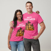 Grappige Capybara Halloween Capyween Capybara T-shirt (Unisex)