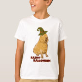 Grappige Capybara - Halloween Knaagdier T-shirt (Voorkant)