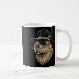 Grappige Capybara-liefhebber Cool Zonnebrillen Voo Koffiemok
