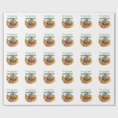 Grappige Capybara liefhebbers cadeau ,schattige Ca Cadeaupapier (Vlak)