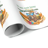 Grappige Capybara liefhebbers cadeau ,schattige Ca Cadeaupapier (Rol Hoek)