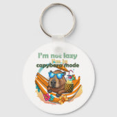 Grappige Capybara liefhebbers cadeau ,schattige Ca Sleutelhanger (Achterkant)