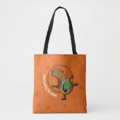 Grappige Capybara Maak je geen zorgen over Cappy C Tote Bag (Voorkant)
