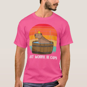 Grappige Capybara Maak je geen zorgen over Capy Ca T-shirt