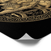 Grappige Capybara Oude Wereld Middeleeuwse Ramen F Poster (Hoek)