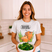 Grappige Capybara "Professionele graseter T-shirt