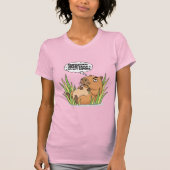 Grappige Capybara "Professionele graseter T-shirt (Voorkant)