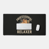 Grappige Capybara Professionele Ontspanner Bureaumat (Keyboard & Muis)