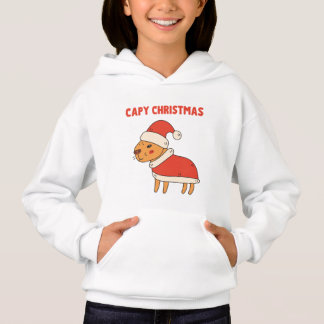Grappige Capybara Santa Capy Kerstmis