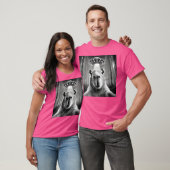 Grappige Capybara Selfie Ufos Alien T-shirt (Unisex)