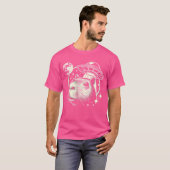 Grappige Capybara Selfie Ufos Mannen Raar Capybara T-shirt (Voorkant volledig)