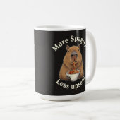 Grappige Capybara Spaghetti Grappen - Meer Spaghet Koffiemok (Voorkant rechts)