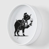 Grappige Capybara Wijn Glas Minimalistische Modern (Hoek)