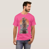 Grappige Capybara Zonnebril Capybara T-shirt (Voorkant volledig)