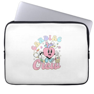 Grappige Cardiac Crew Pasen Dag CVICU Verpleegster Laptop Sleeve