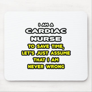 Grappige Cardiac Nurse T-shirts en geschenken Muismat