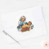 Grappige Cardioloog Sticker (Envelop)