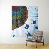 Grappige carnavalsrit wandkleed (In situ)