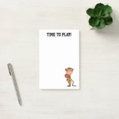 Grappige Cartoon Aap Basketbal Gepersonaliseerde T Post-it® Notes (Kantoor)