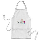 Grappige Cartoon accountant kantoorhumor Standaard Schort (Voorkant)