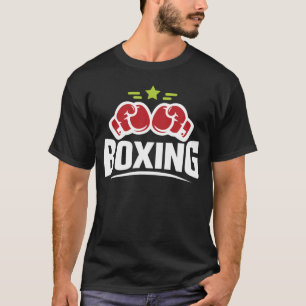 Grappige Cartoon Bokshandschoenen - Bold Sports T-shirt