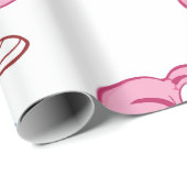 Grappige Cartoon brein knipogend personage duimen  Cadeaupapier (Rol Hoek)