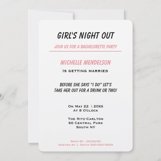 Grappige cartoon bruiloft roddels kaart (Achterkant)