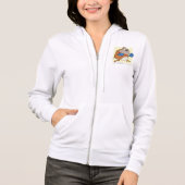 Grappige Cartoon Bulldog Boxer Dog Hoodie (Voorkant)