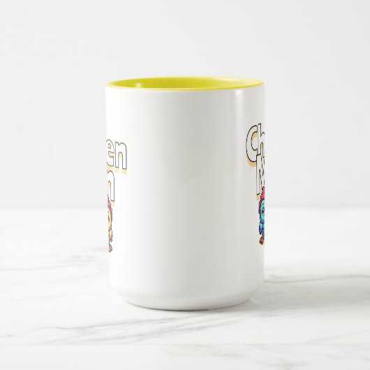 Grappige Cartoon Chicks | kip mam Mok (Midden)