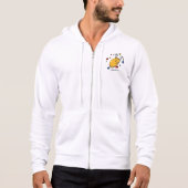 Grappige Cartoon Gebraden Kip Valt Hoodie (Voorkant)