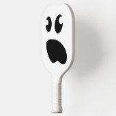 Grappige cartoon gezicht Carbon Fiber Pickleball P Pickleball Paddle (Links)