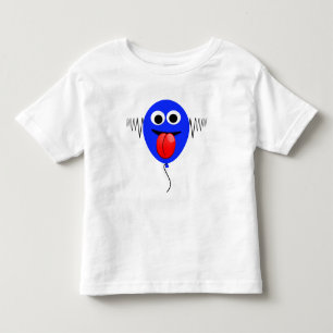 Grappige Cartoon Goofy Fly Away Balloon Childs Kinder Shirts
