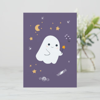 Grappige cartoon katten met bezems, pompoenen en s