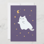 Grappige cartoon katten met bezems, pompoenen en s (Voorkant)