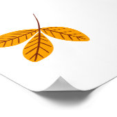 Grappige cartoon katten met bezems, pompoenen en s poster (Hoek)