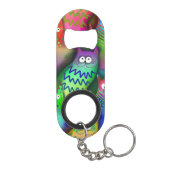 Grappige cartoon katten mini flessenopener (Achterkant)