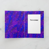 Grappige Cartoon Kerstman of Vader Kerstmis Feestdagen Kaart (Binnen)