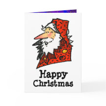 Grappige Cartoon Kerstman of Vader Kerstmis