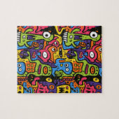 Grappige Cartoon Legpuzzel (Horizontaal)