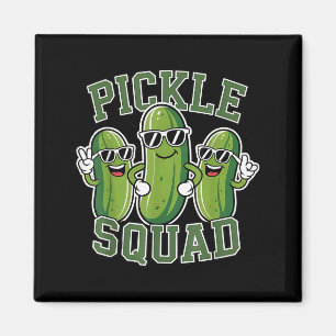 Grappige Cartoon Pickles Lover Dill Doe Joke Food Magneet