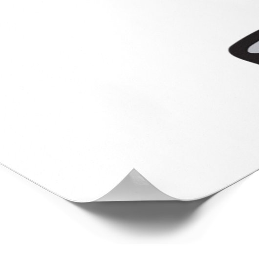 Grappige Cartoon Piggy Bank verliest geld Poster (Hoek)