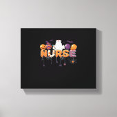 Grappige cartoon spookverpleegkundige - Hot Nurse  Canvas Afdruk (Voorkant)