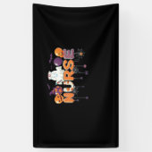 Grappige cartoon spookverpleegkundige - Hot Nurse  Spandoek (Verticaal)